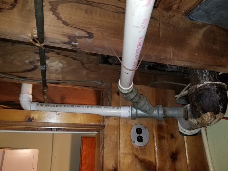 sink from left and top from center.